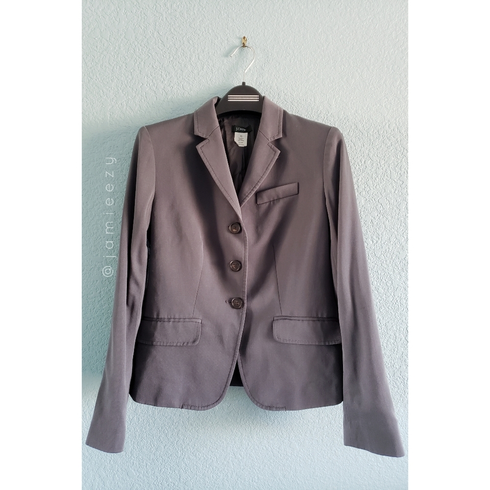J. Crew (Petite) | Vintage Wool Three-Button Blazer